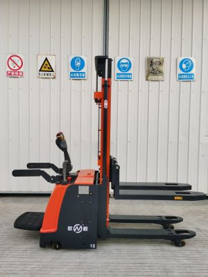 12 个月/2000 小时 1600-3500mm Onen 站立式驾驶叉车价格堆垛机