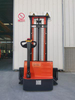 中国工厂 OEM 定制电池电源 1600-3500mm 1-1.5 吨电动托盘堆垛机带加宽叉