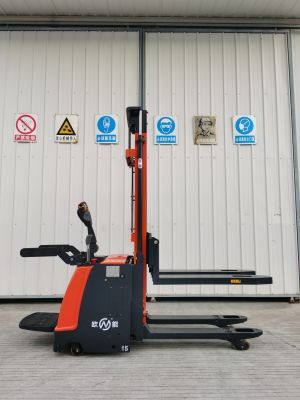 电动 1600-3500mm Onen Stand-on 中国叉车支架在驱动堆垛机上